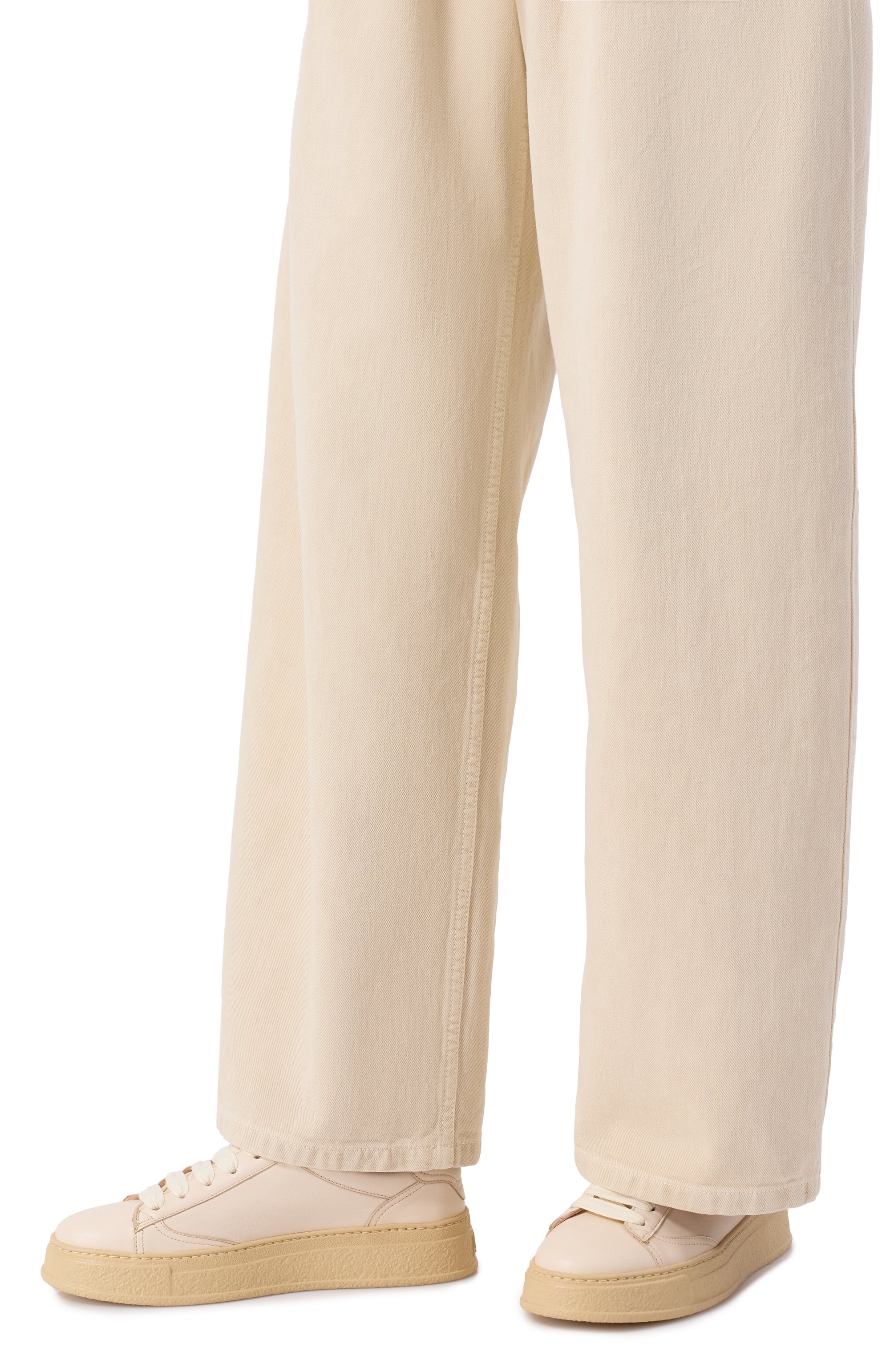 Кожаные кеды giuly lace up AGL, арт. D946001PG/KA076, фото 3