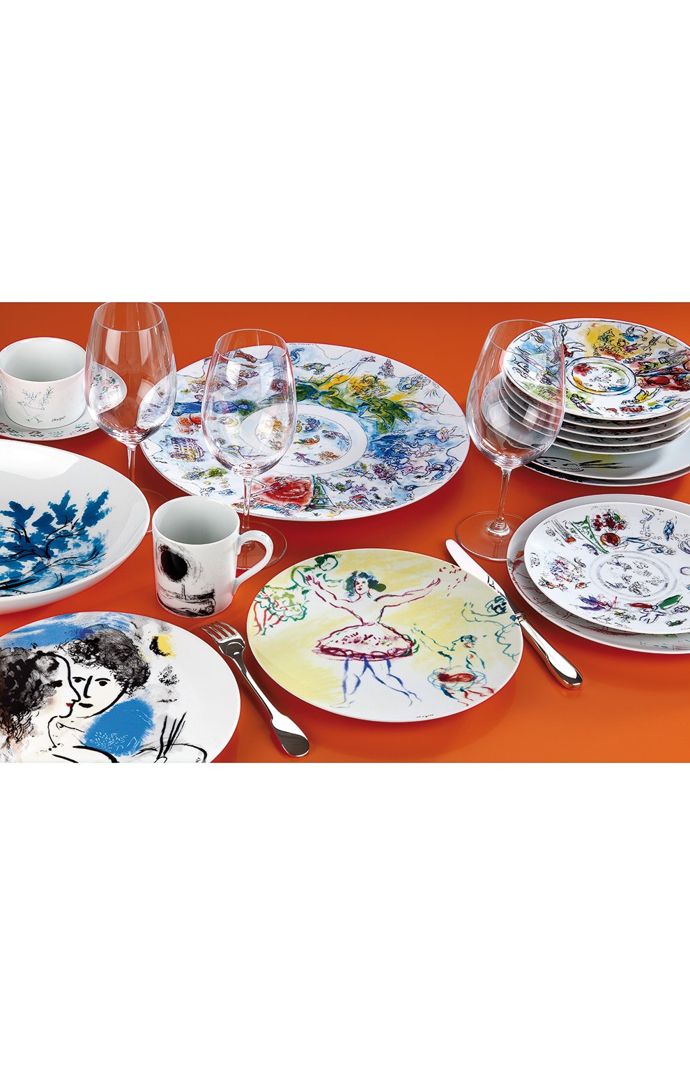 Салатник marc chagall BERNARDAUD разноцветного цвета по цене 86250 руб., арт. 0349/7635, фото 2 Салатник marc chagall BERNARDAUD, арт. 0349/7635, фото 2