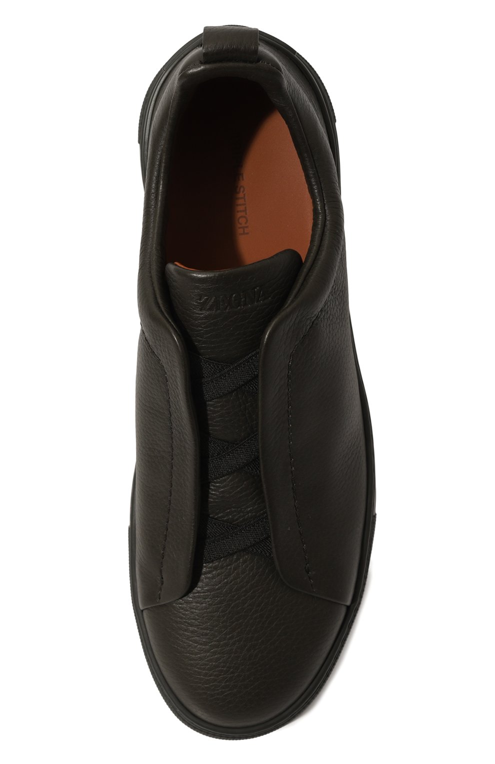 Кожаные кеды triple stitch ZEGNA, арт. LHCV0/S4667Z, фото 6