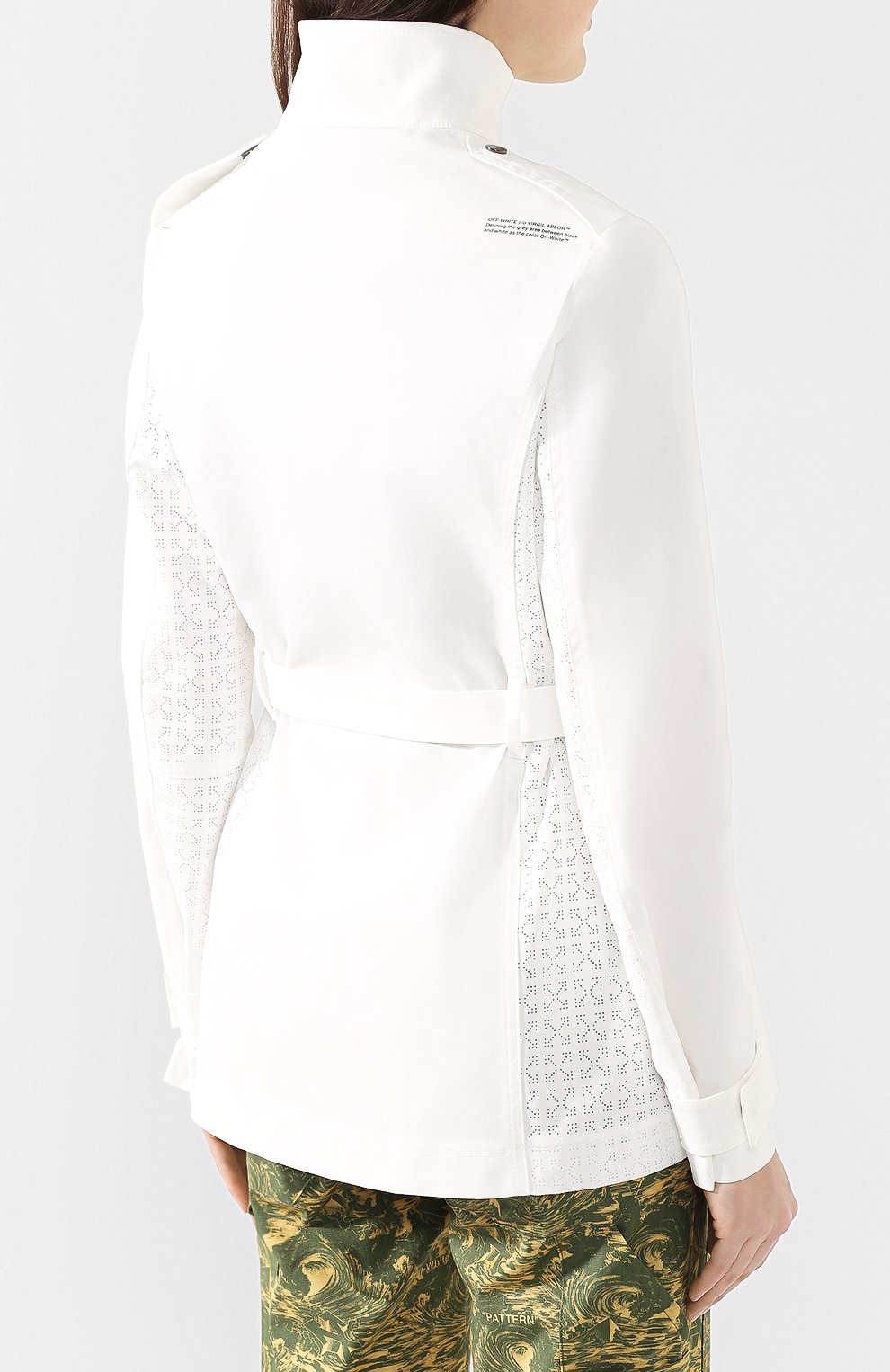 Хлопковая куртка OFF-WHITE, арт. 0WEL003R20H360680100, фото 4