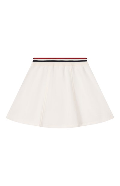 Хлопковая юбка-шорты BRUNELLO CUCINELLI белого цвета по цене 62750 руб., арт. BG927G113B, фото 2 Хлопковая юбка-шорты BRUNELLO CUCINELLI, арт. BG927G113B, фото 2