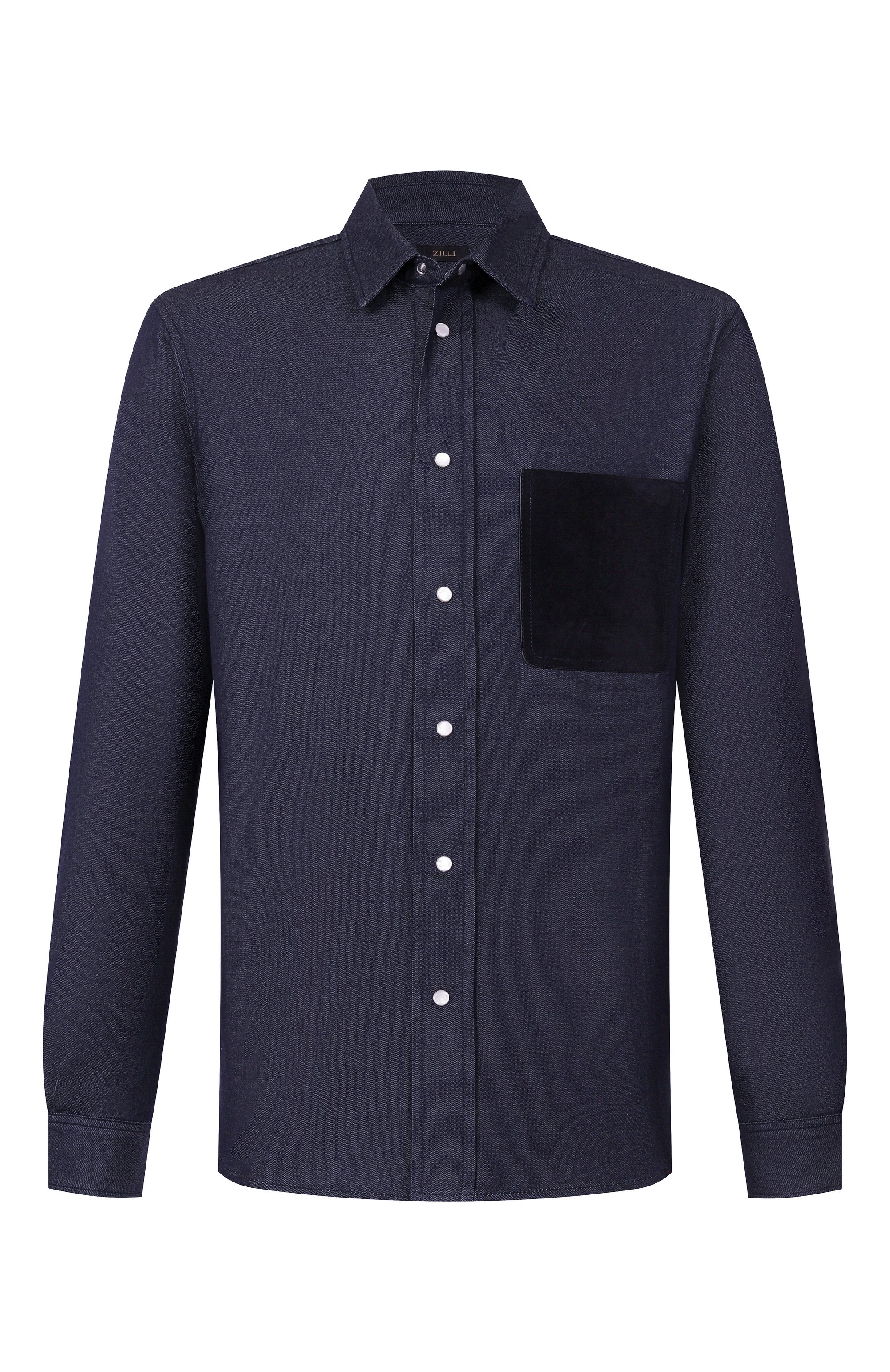 Джинсовая рубашка ZILLI, арт. JPSB22M013950003N, фото 1