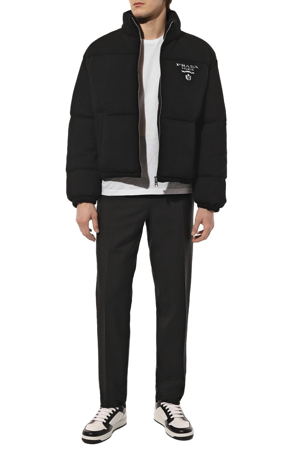 Пуховик из шерсти и кашемира PRADA, арт. SGC020-10PH-F0002-212, фото 2