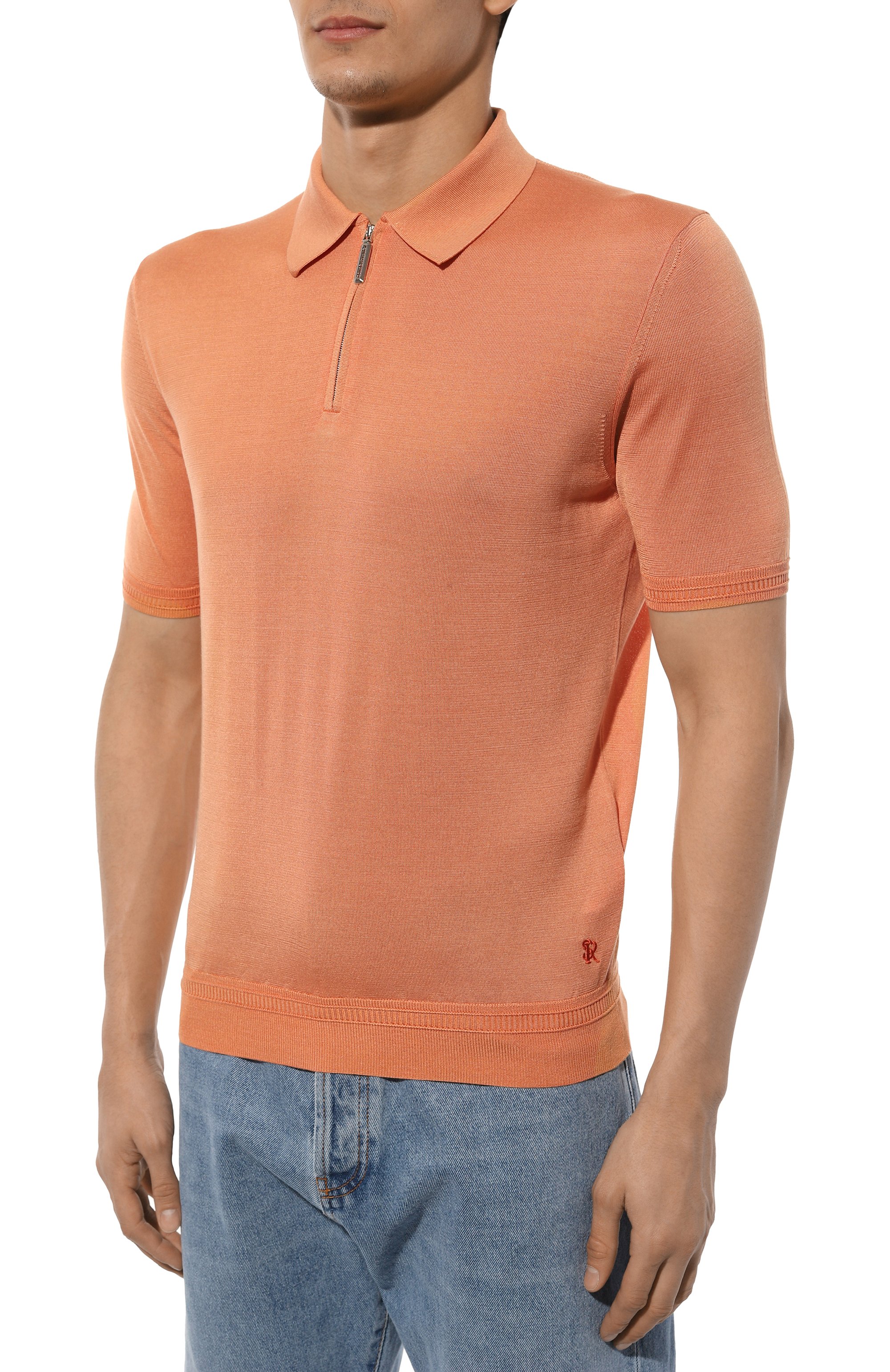 Шелковое поло STEFANO RICCI, арт. K616215P31/F24101, фото 3