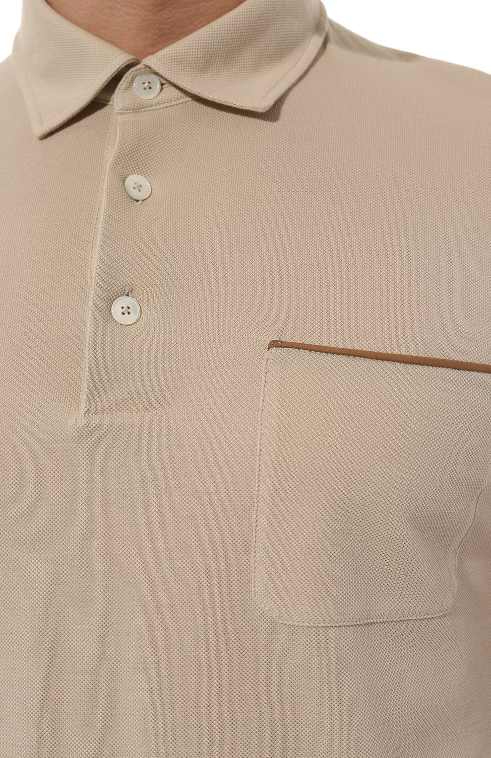 Хлопковое поло ZEGNA, арт. UD392A7/D757, фото 5