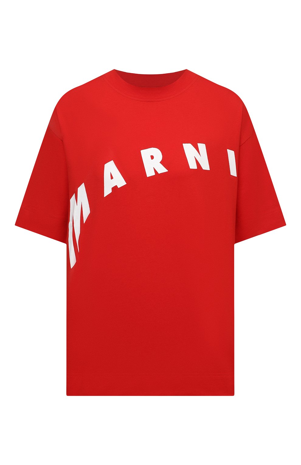 Хлопковая футболка MARNI, арт. THJET49EPF/USCR13, фото 1