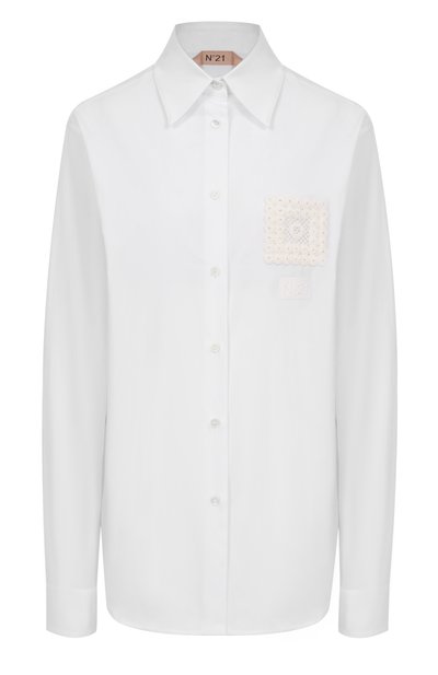 Женская хлопковая рубашка N21, арт. G021/0132