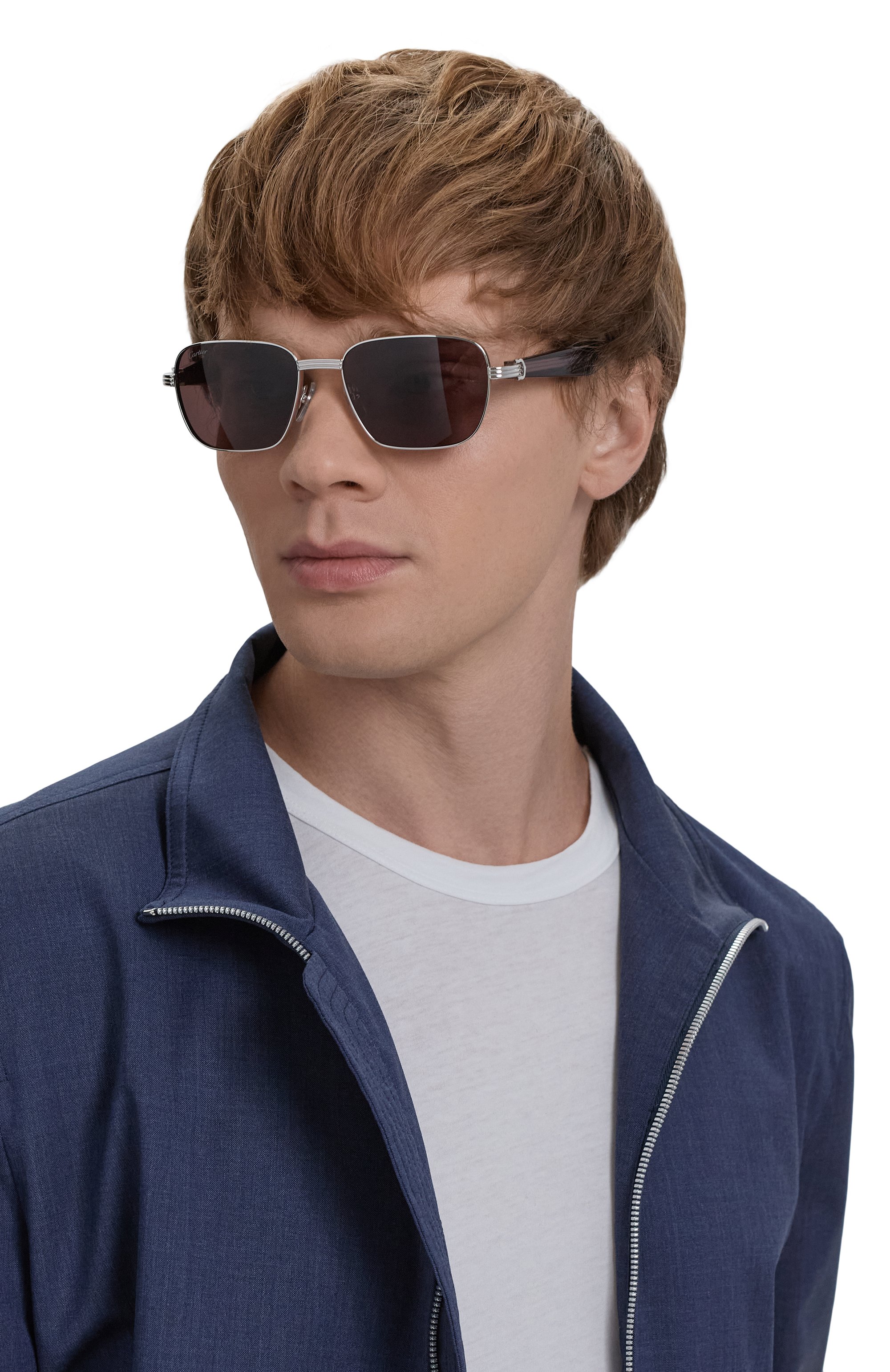 Солнцезащитные очки CARTIER бордового цвета по цене 168000 руб., арт. CT0538S 009, фото 2 Солнцезащитные очки CARTIER, арт. CT0538S 009, фото 2