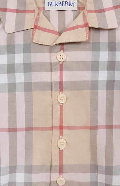 Хлопковый комбинезон BURBERRY, арт. 8109394, фото 3