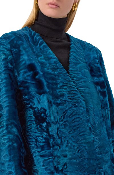 Шуба из свакары РУССКИЙ МЕХ, арт. 102 H, фото 5