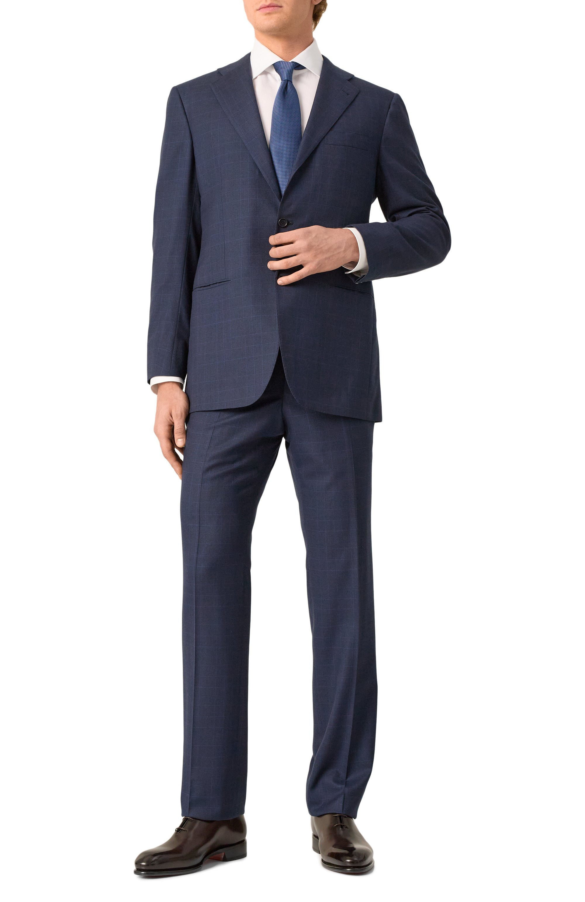 Хлопковая сорочка KITON, арт. UCIH061460101, фото 2