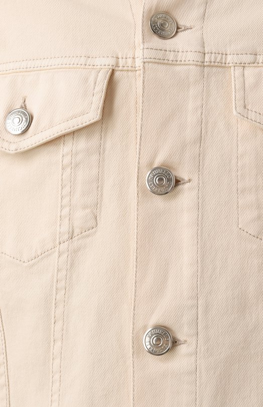 Джинсовая куртка Brunello Cucinelli M277P6910 Бежевый  M277P6910 Фото 6