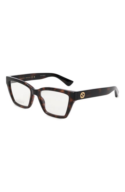 Женские оправа GUCCI коричневого цвета, арт. GG1715 002 | Фото 1 (Нос: Не проставлено; Тип очков: Оправа; Региональные ограничения белый список (Axapta Mercury): Не проставлено; Материал: Пластик)