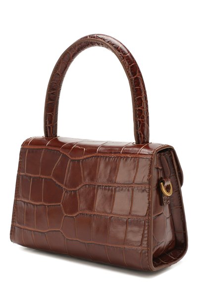 Сумка mini BY FAR, арт. MINI/CR0C0 EMB0SSED LEATHER, фото 3