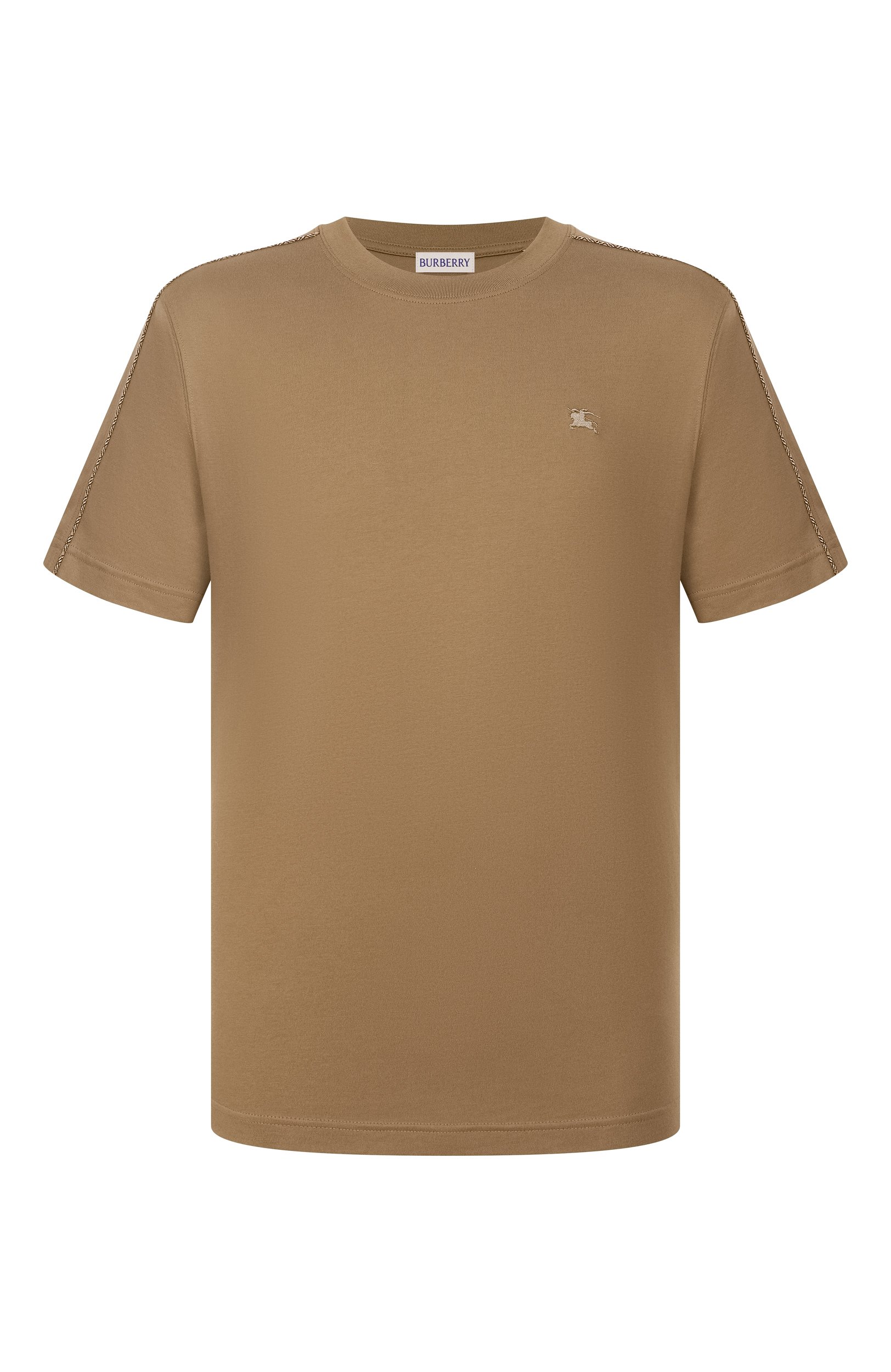 Хлопковая футболка BURBERRY, арт. 8127592, фото 1