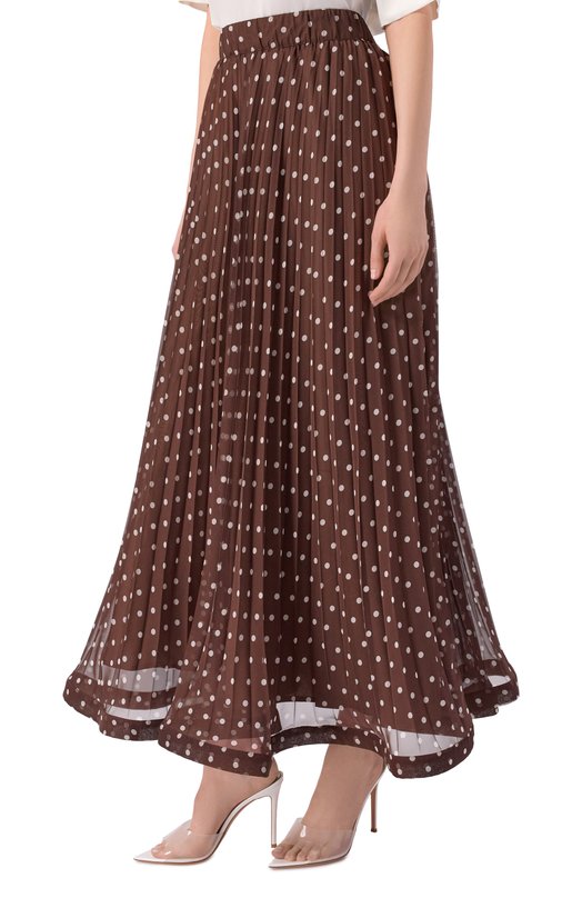 Юбка P.A.R.O.S.H. D621198/PALLINA Коричневый  D621198/PALLINA Фото 3