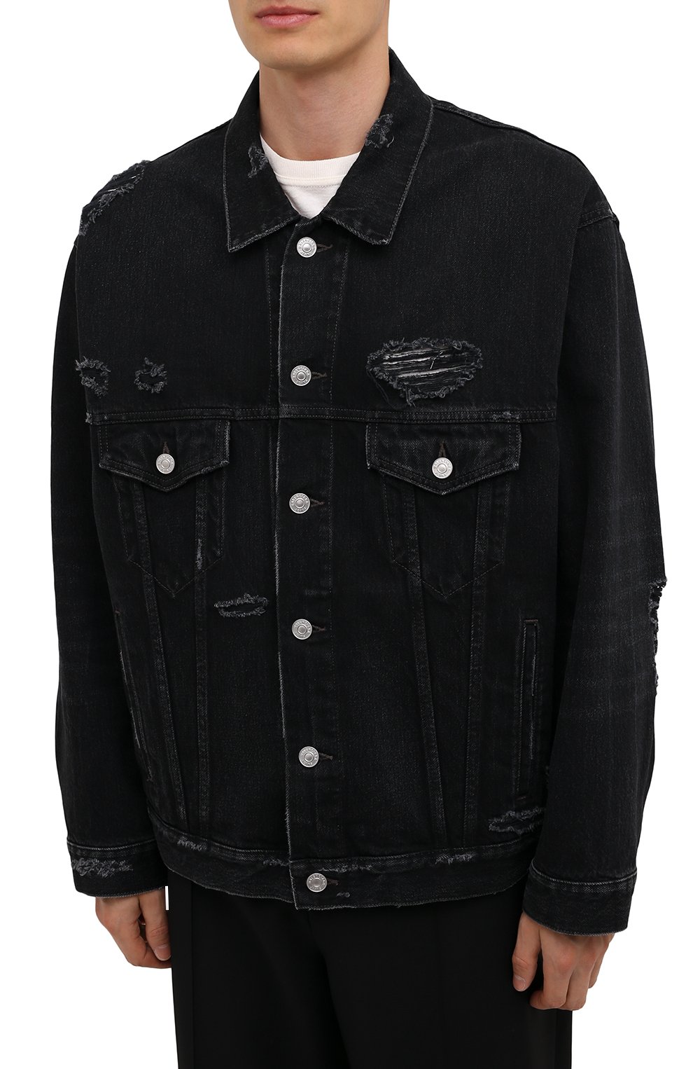 Джинсовая куртка BALENCIAGA, арт. 664329/TBP47, фото 3