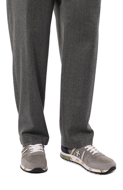 Замшевые кроссовки eric PREMIATA, арт. ERIC/VAR 6141, фото 3