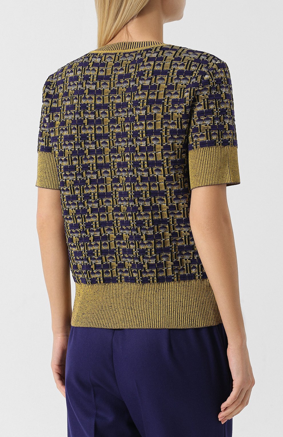 Вязаный топ BOTTEGA VENETA, арт. 504394/VERM0, фото 4