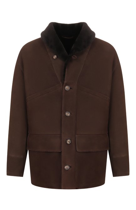 Мужская дубленка из овчины GIORGIO ARMANI, арт. GM004755/AF30046