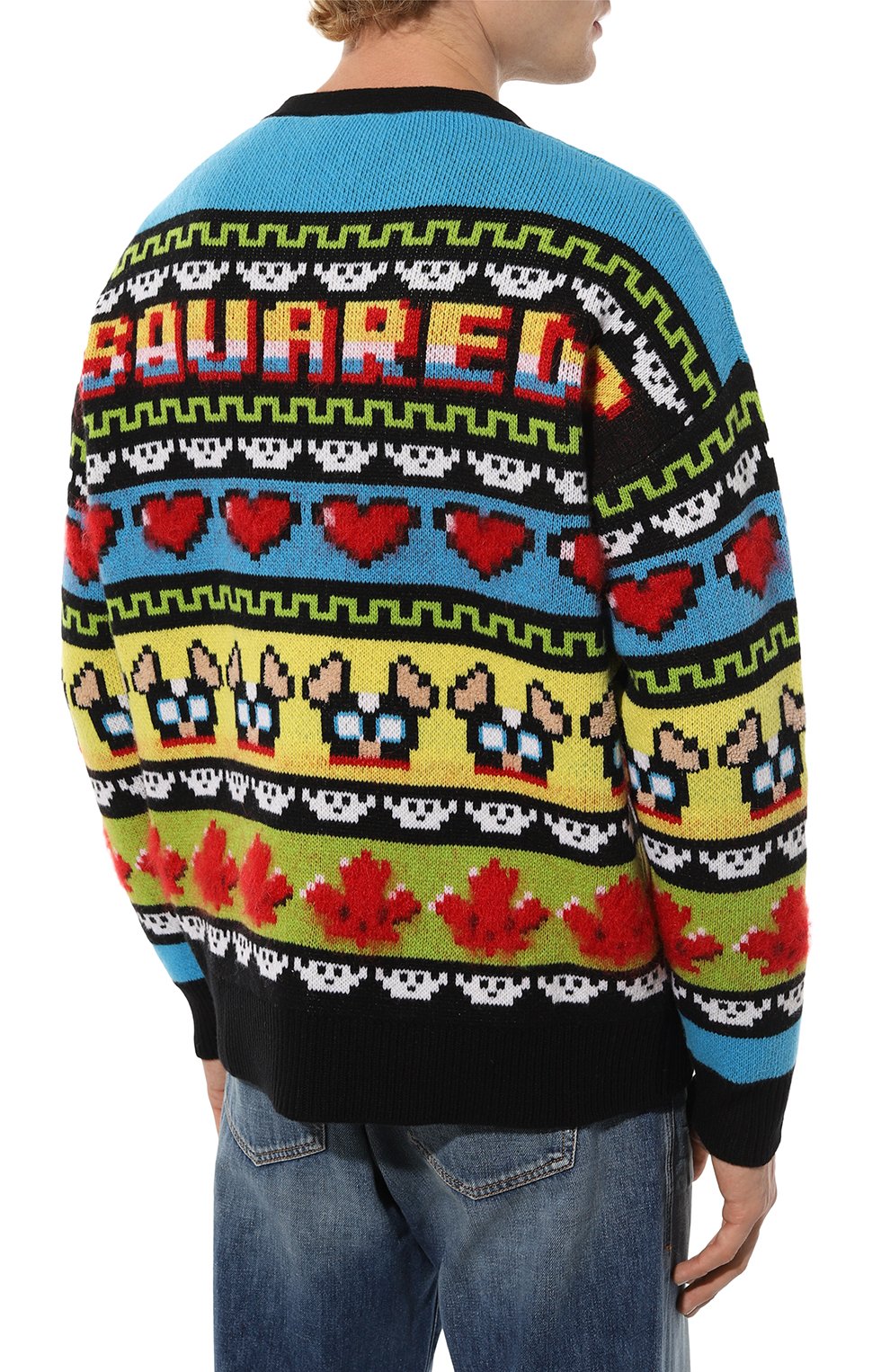 Шерстяной кардиган DSQUARED2, арт. S74HA1376/S18316, фото 4