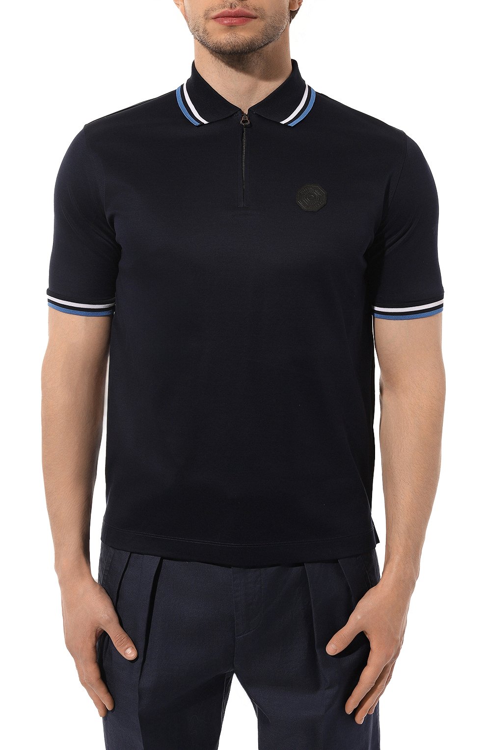 Хлопковое поло STEFANO RICCI, арт. K111037P31/T24258, фото 3