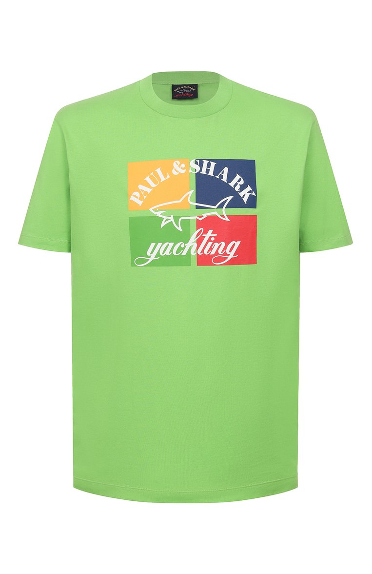 Хлопковая футболка PAUL&SHARK, арт. 23411017, фото 1