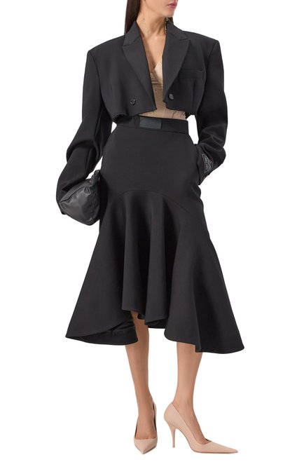 Женские кожаные туфли VETEMENTS, арт. WH76HE500PE/2471 LEATHER