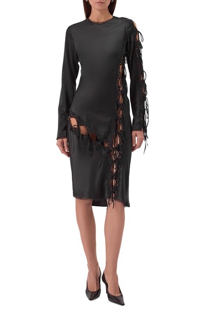 Шелковое платье DANIIL ANTSIFEROV, арт. DA_1600, фото 3