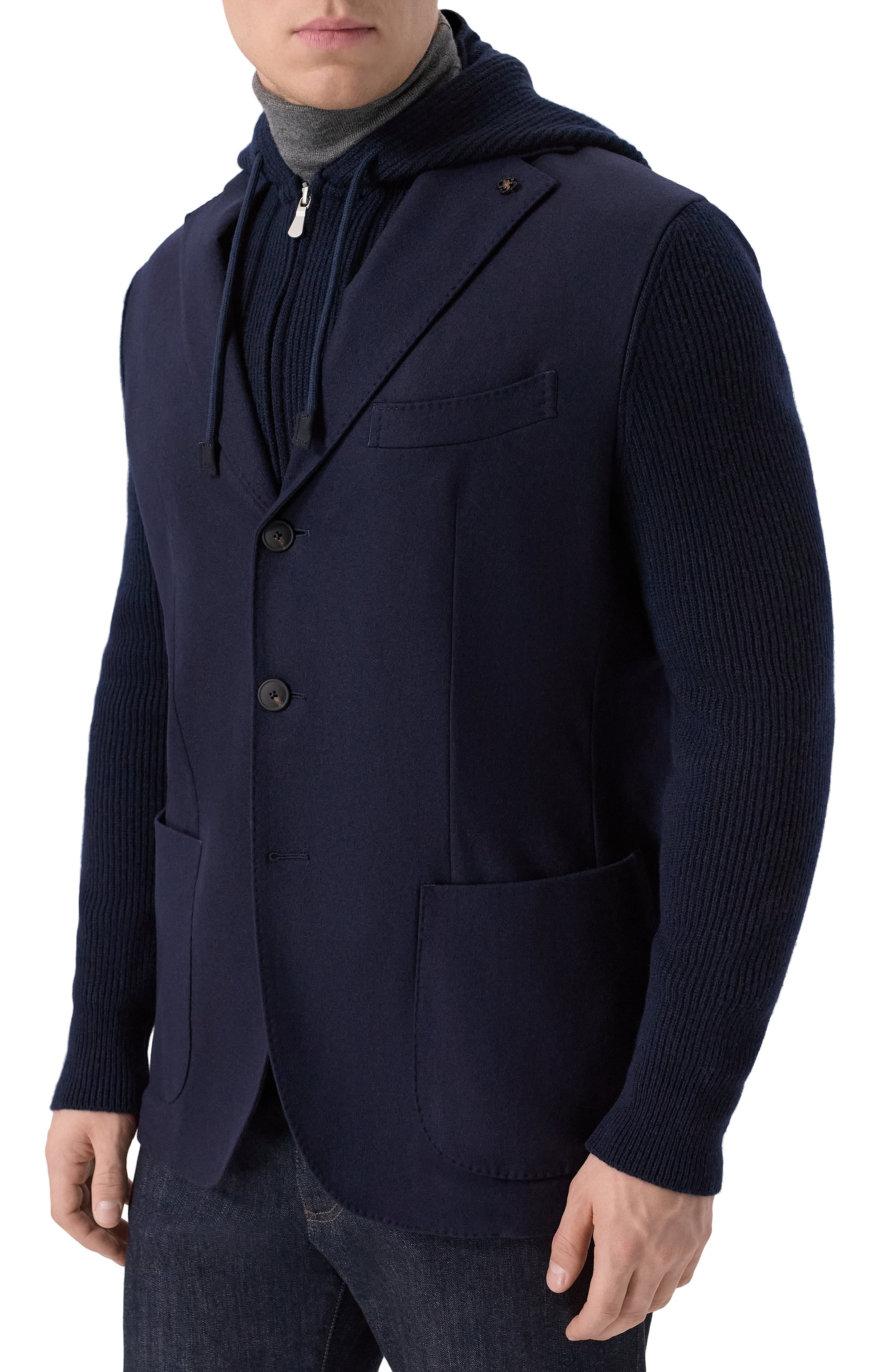 Шерстяной пиджак GRAN SASSO, арт. 23133/51320, фото 3