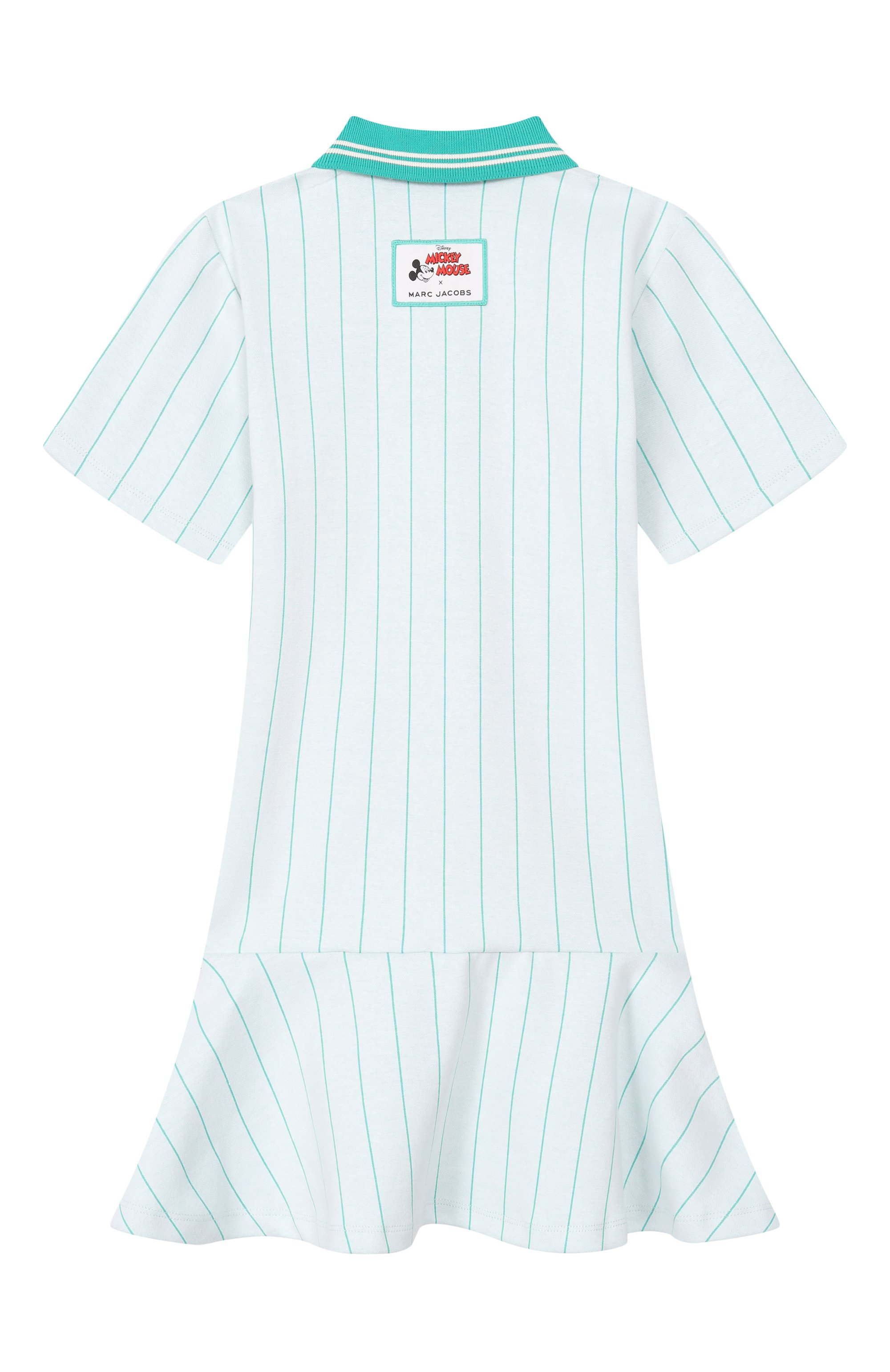 Хлопковое платье MARC JACOBS (THE) светло-зеленого цвета по цене 19050 руб., арт. W60716, фото 2 Хлопковое платье MARC JACOBS (THE), арт. W60716, фото 2