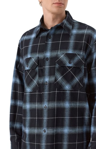 Хлопковая рубашка HUGO BLUE, арт. 50534169, фото 5