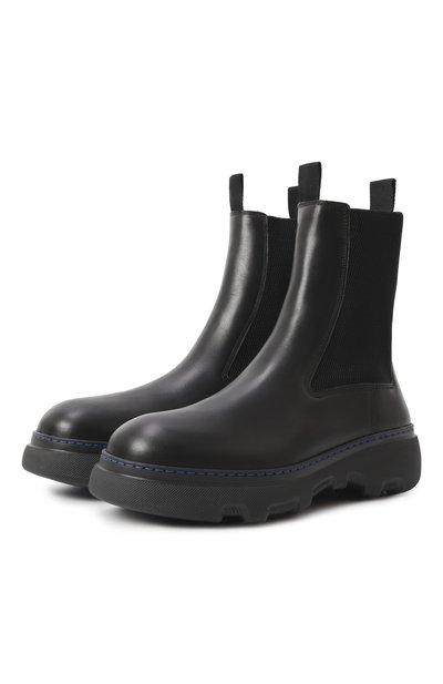 Мужские кожаные челси creeper BURBERRY, арт. 8076670