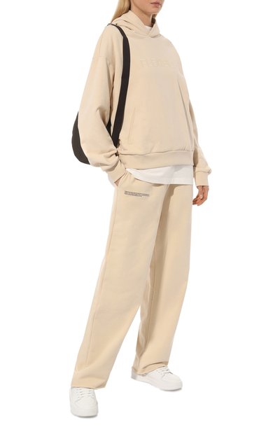 Хлопковое худи PANGAIA бежевого цвета по цене 15820 руб., арт. 365 Flexible Hoodie, фото 2 Хлопковое худи PANGAIA, арт. 365 Flexible Hoodie, фото 2