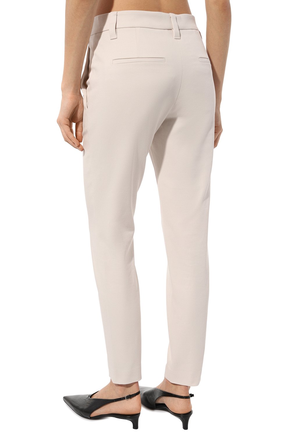 Хлопковые брюки BRUNELLO CUCINELLI, арт. MA126P7258, фото 4