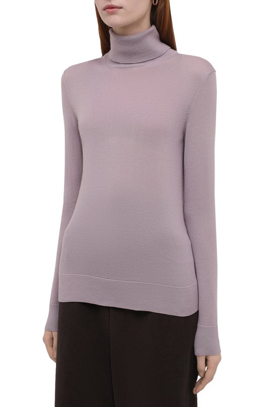 Кашемировая водолазка Ralph Lauren Сиреневый, фото 3