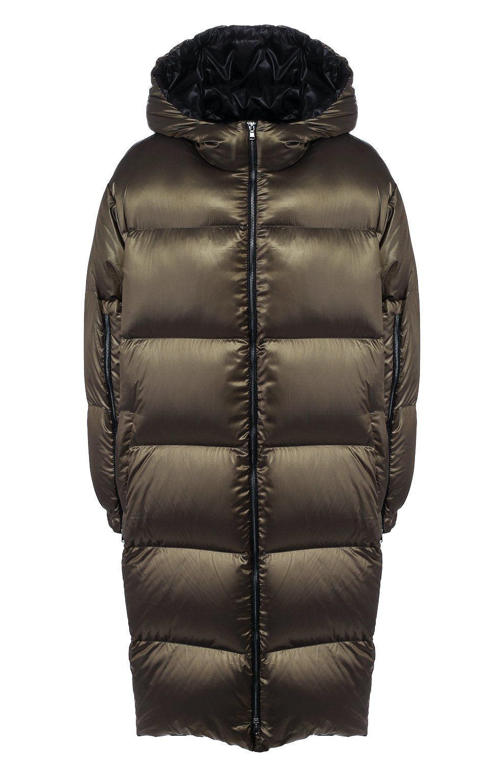 Пуховик SEVEN LAB хаки цвета по цене 31500 руб., арт. DJHL20-Q khaki/black, фото 1 Пуховик SEVEN LAB, арт. DJHL20-Q khaki/black, фото 1