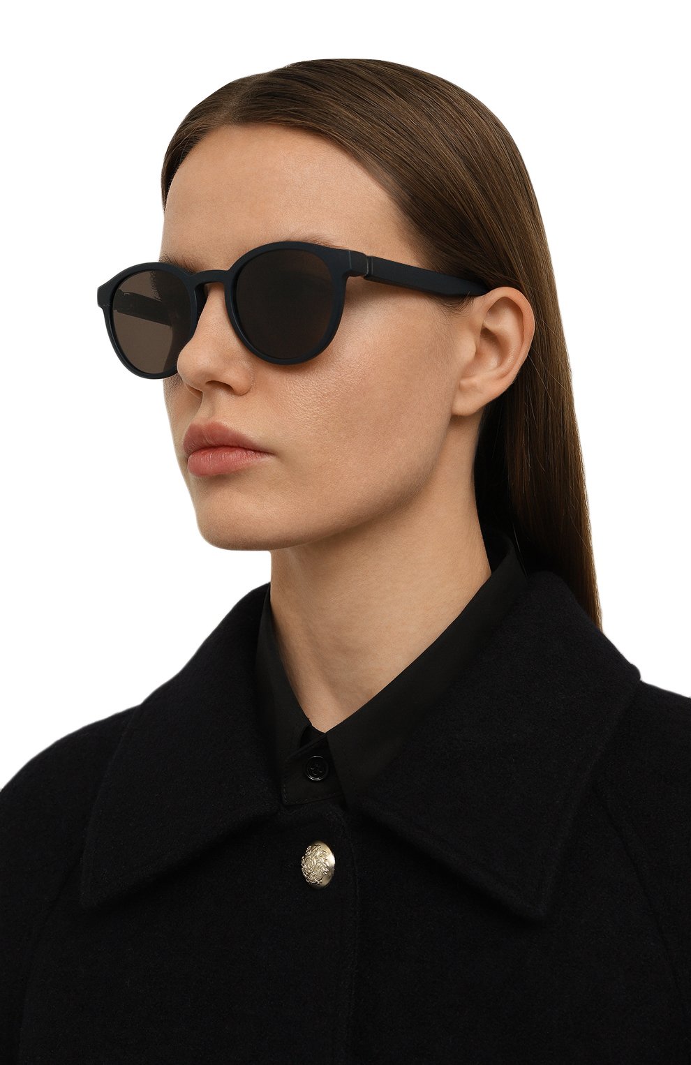 Солнцезащитные очки MYKITA черного цвета по цене 59950 руб., арт. C0LEMAN/346, фото 2 Солнцезащитные очки MYKITA, арт. C0LEMAN/346, фото 2
