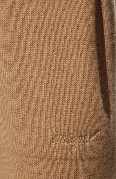 Джоггеры из шерсти и кашемира MSGM бежевого цвета по цене 41400 руб., арт. 3341MDP110 227793, фото 5 Джоггеры из шерсти и кашемира MSGM, арт. 3341MDP110 227793, фото 5