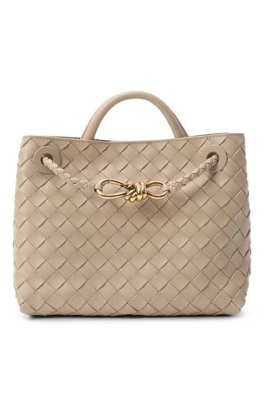 Сумка Andiamo small Bottega Veneta 766014/VCPP1 Бежевый 766014/VCPP1