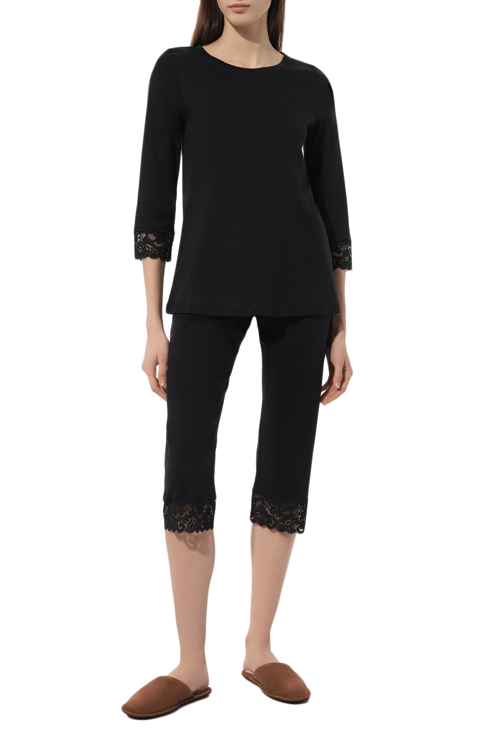 Хлопковая пижама HANRO, арт. 077928, фото 2