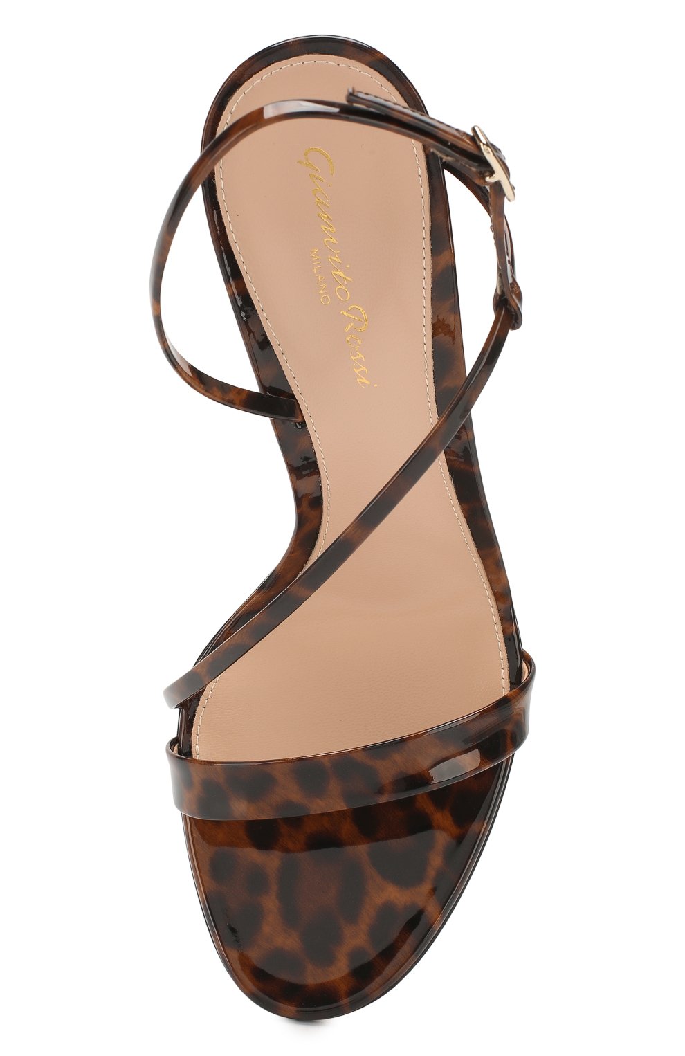 Кожаные босоножки manhattan GIANVITO ROSSI, арт. G30161.15RIC.V0NLEPA, фото 5