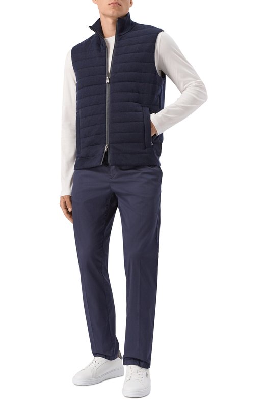 Хлопковые брюки Bogner 18378964 Синий  18378964 Фото 2