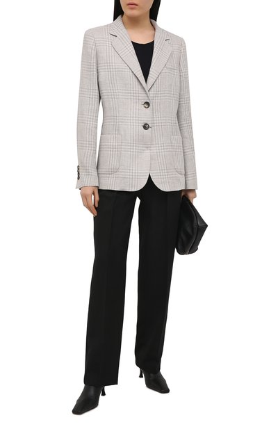 Жакет из льна и шерсти EMPORIO ARMANI, арт. 0NG4ET/02167, фото 2