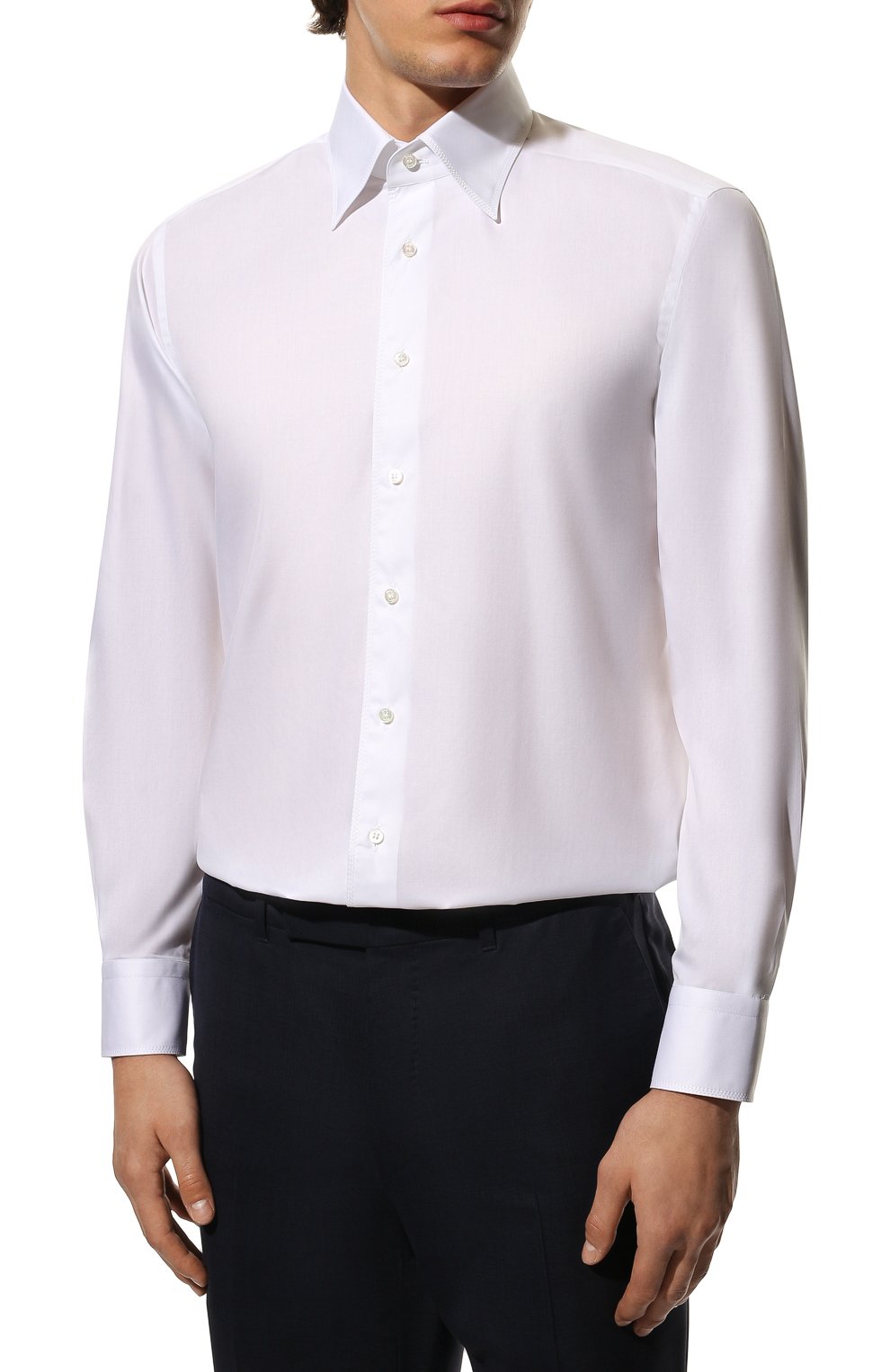 Хлопковая сорочка ZILLI, арт. MFX-30803-51465/0008, фото 3