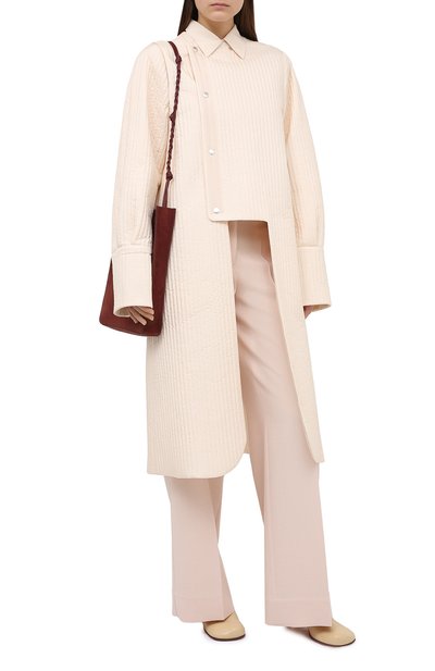 Шелковое пальто JIL SANDER, арт. JSWR435110-WR28174T, фото 2