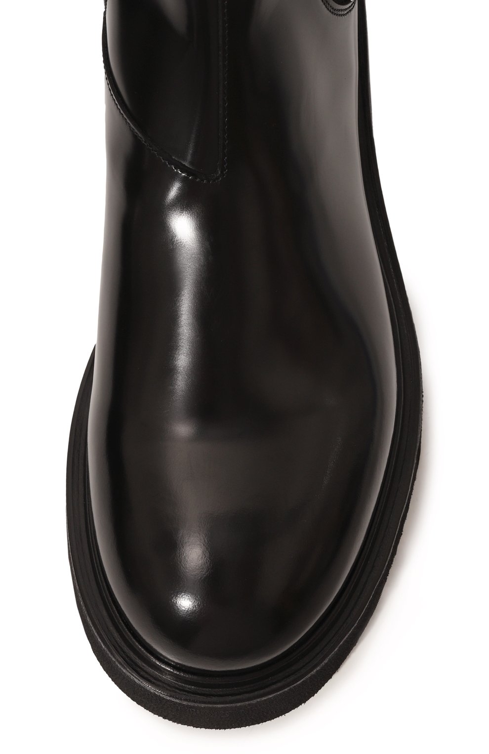 Кожаные челси PREMIATA черного цвета по цене 59000 руб., арт. 32210/TRENDY, фото 6 Кожаные челси PREMIATA, арт. 32210/TRENDY, фото 6