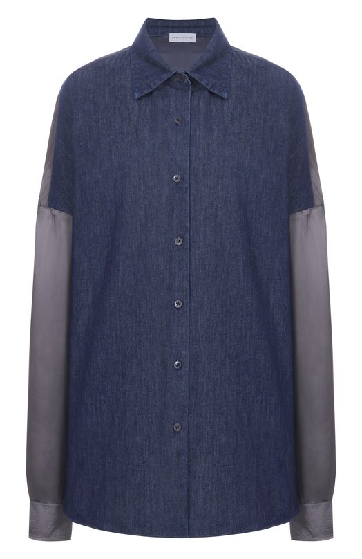 Джинсовая рубашка Dries Van Noten 251-010728-1553 Синий 251-010728-1553