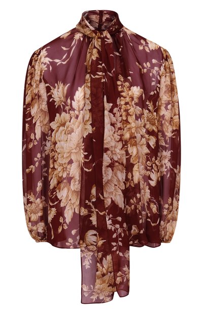 Женская шелковая блузка DOLCE & GABBANA, арт. F5R62T/IS1Z0