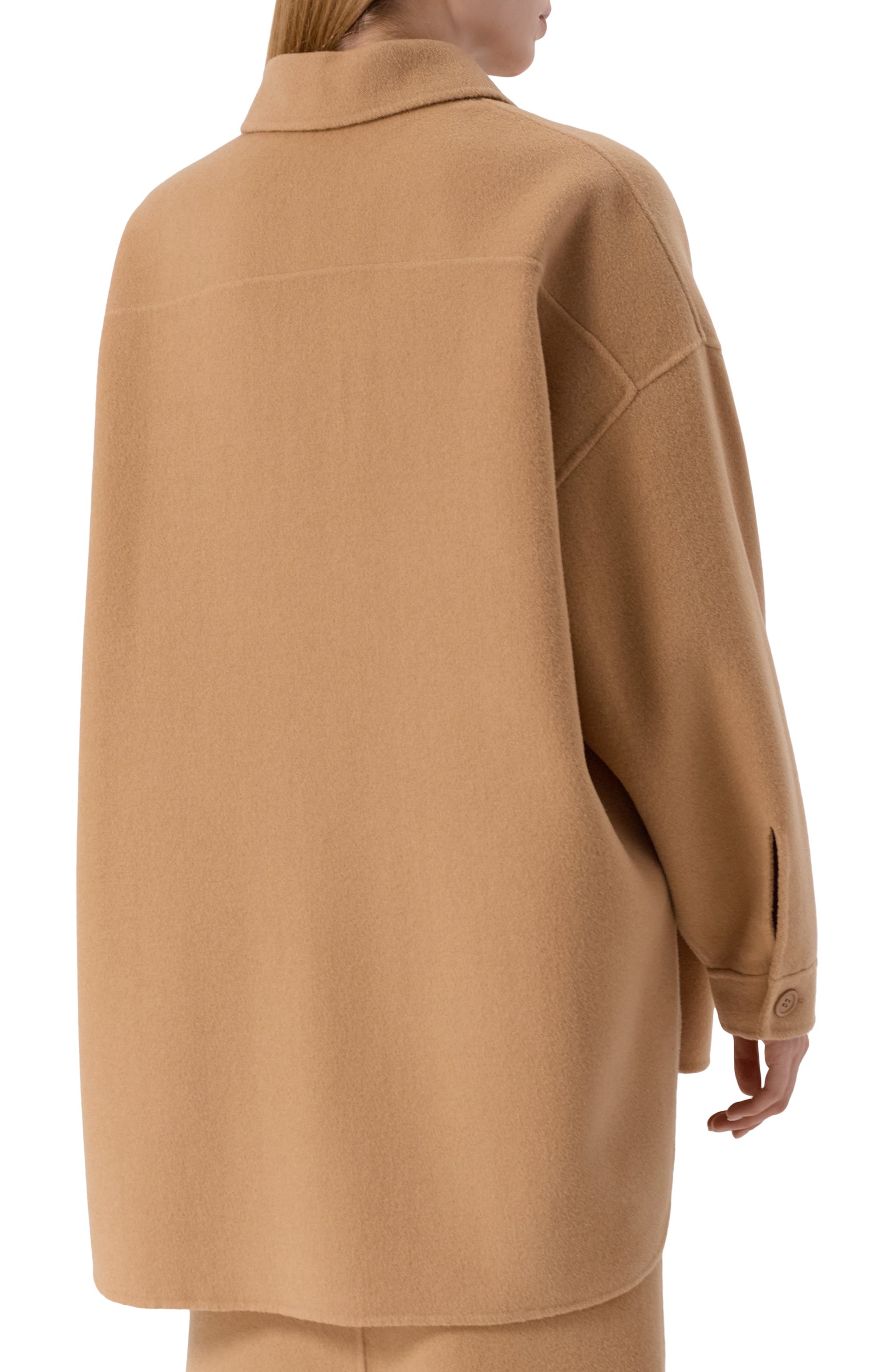 Шерстяная куртка-рубашка ERIKA CAVALLINI, арт. P5WW05, фото 4